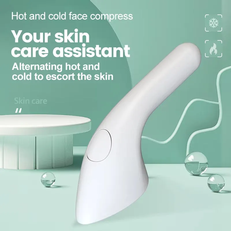 Cold and Hot Ice Compress Instrument Facial Dressing Instrument Small Iron Facial Massage Beauty Eye Cold Compress Instrument