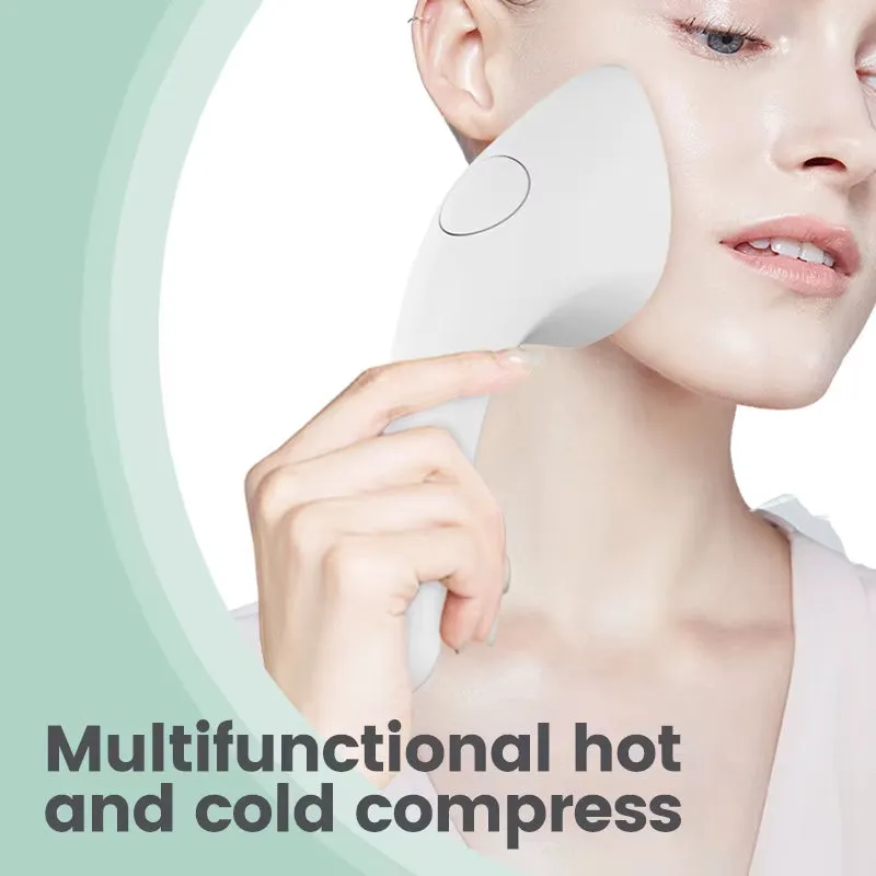 Cold and Hot Ice Compress Instrument Facial Dressing Instrument Small Iron Facial Massage Beauty Eye Cold Compress Instrument