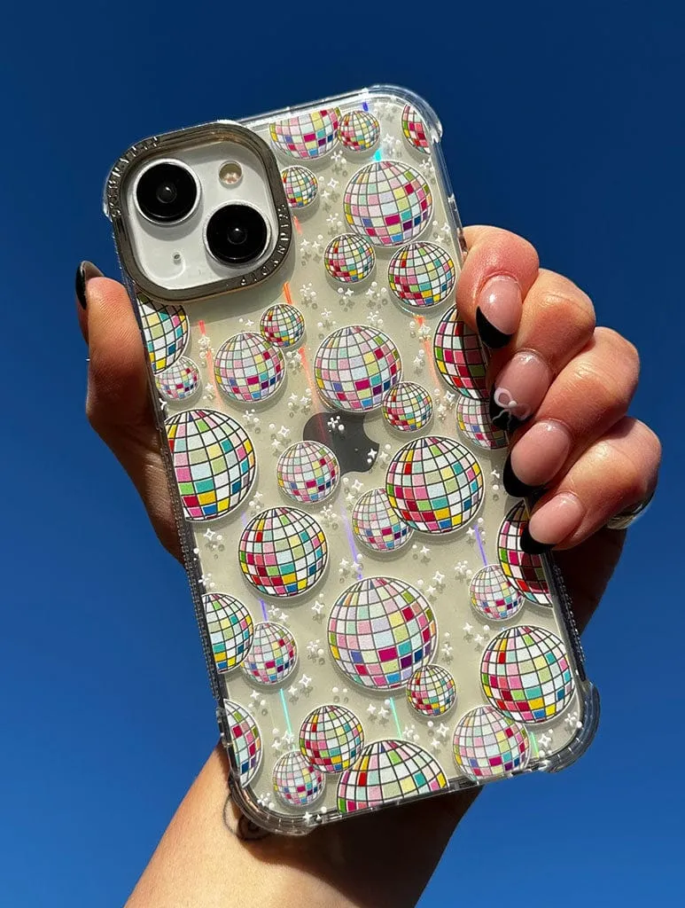 Colourful Disco Ball Shock iPhone Case