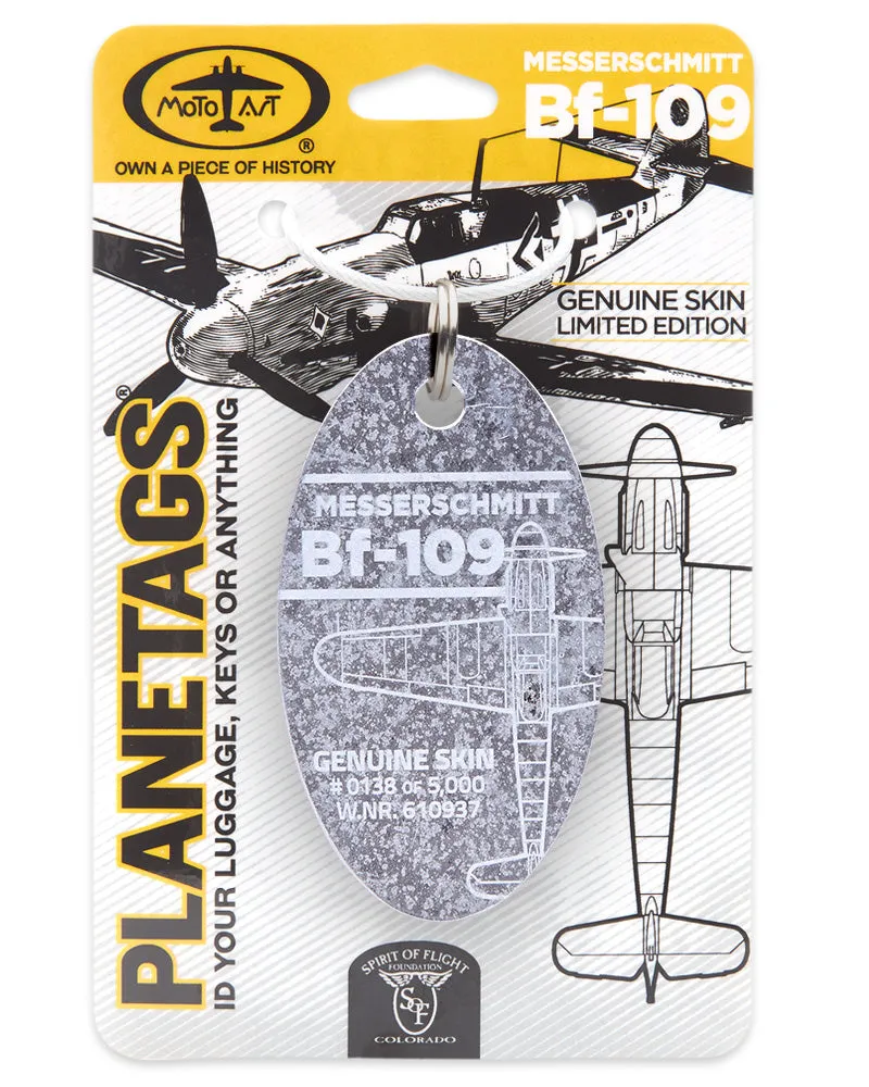 Custom Messerschmitt - Bf 109 PLANETAG TAIL W.NR. 610937