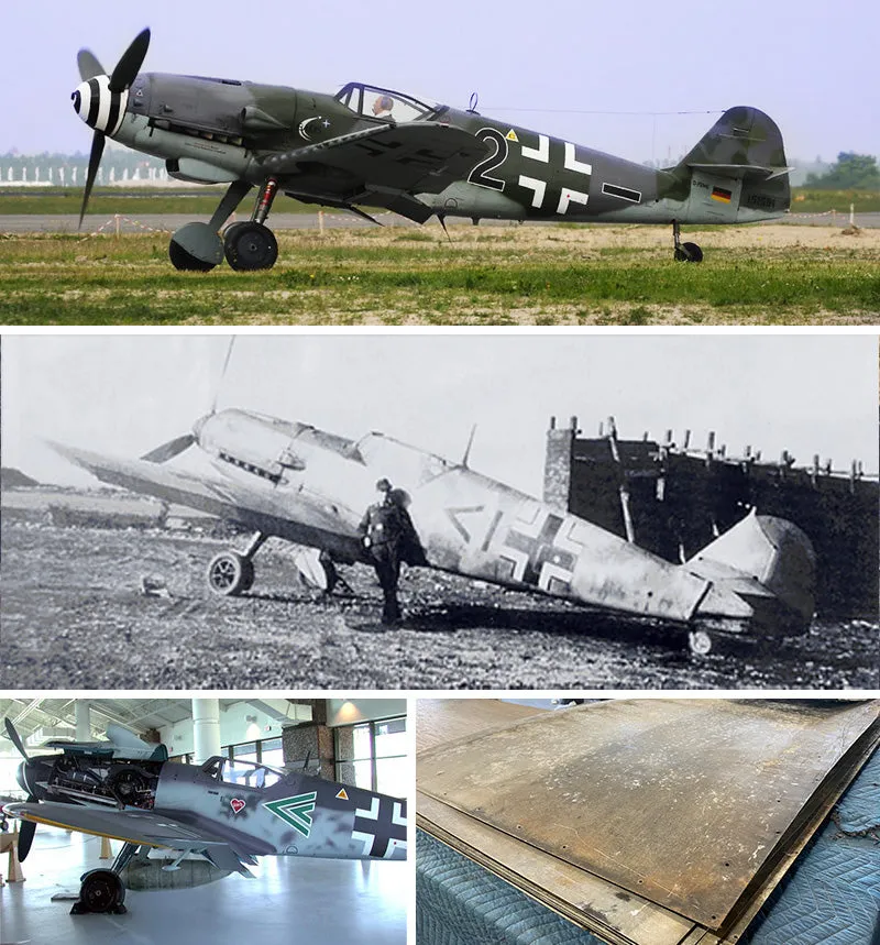 Custom Messerschmitt - Bf 109 PLANETAG TAIL W.NR. 610937