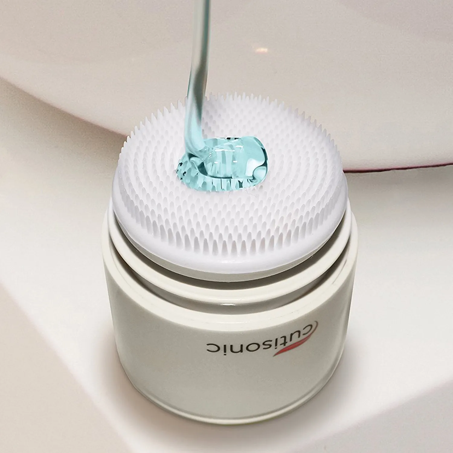 Cutisonic Silicon Facial Cleanser & Beauty Blender