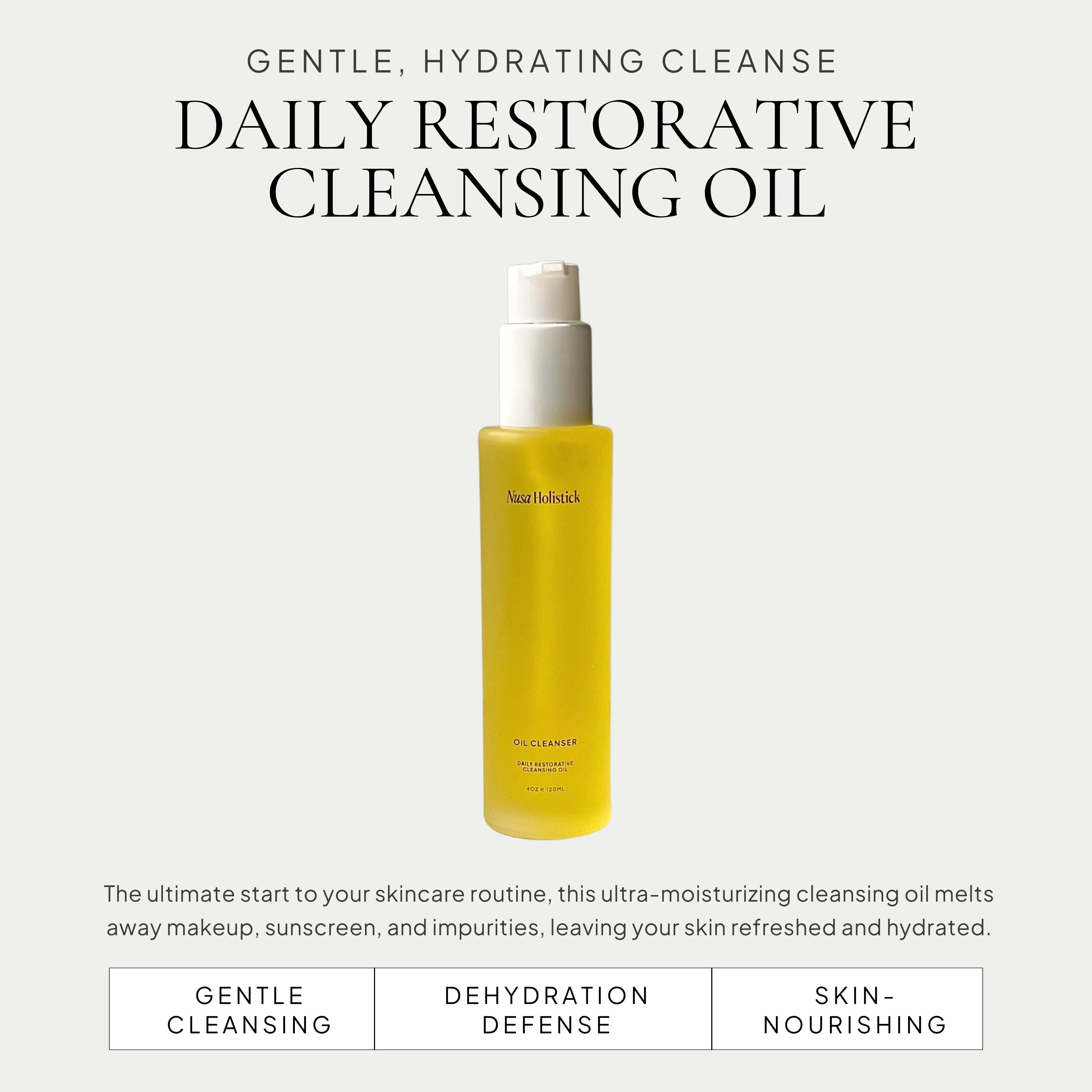 Daily Restorative Cleansing Oil