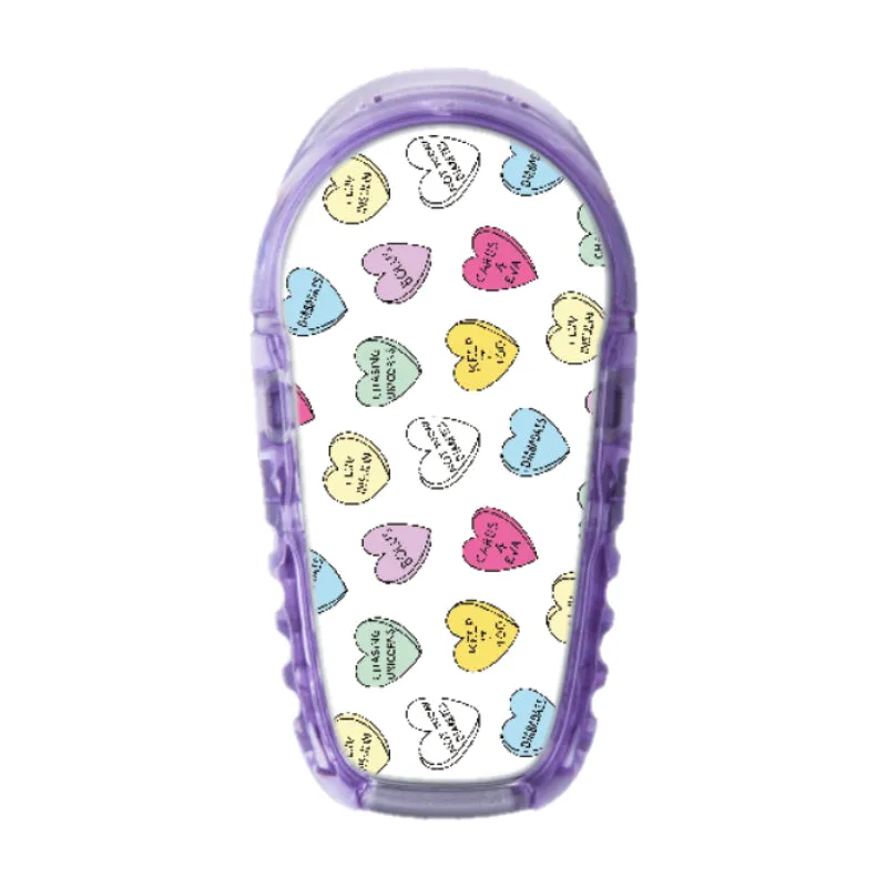 Dexcom G6/One Sensor Sticker (OC Hearts)
