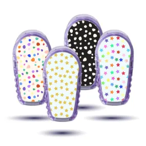 Dexcom G6/One Sensor Stickers (Celebration) 4pk