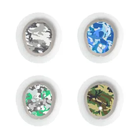 Dexcom G7/Dexcom ONE  Sensor Sticker (All the Camo) 4pk