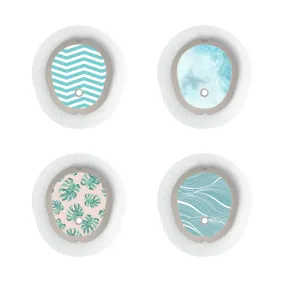 Dexcom G7/Dexcom ONE  Sensor Sticker (Cool 'n' Calm) 4pk