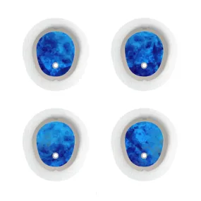Dexcom G7/Dexcom ONE  Sensor Sticker (Deep Blue) 4pk