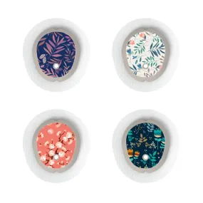 Dexcom G7/Dexcom ONE  Sensor Sticker (Floral Collection) 4pk