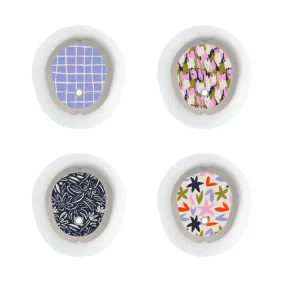 Dexcom G7/Dexcom ONE  Sensor Sticker (Lavender Blooms Collection) 4pk