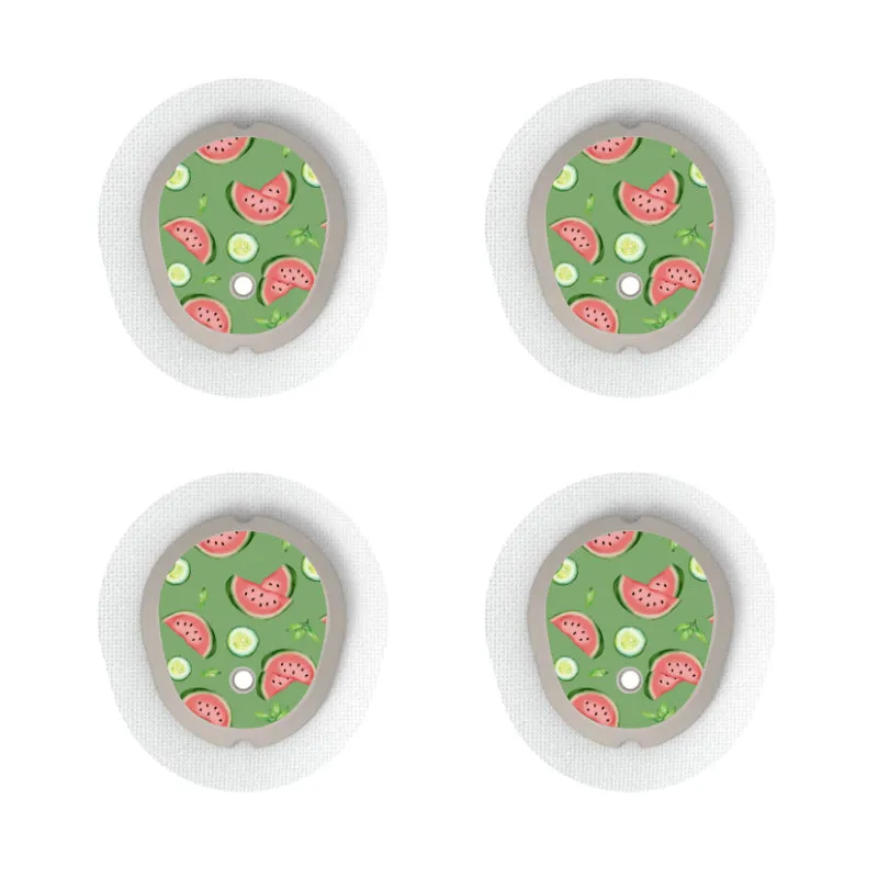 Dexcom G7/Dexcom ONE  Sensor Sticker (Melon Green Oasis) 4pk