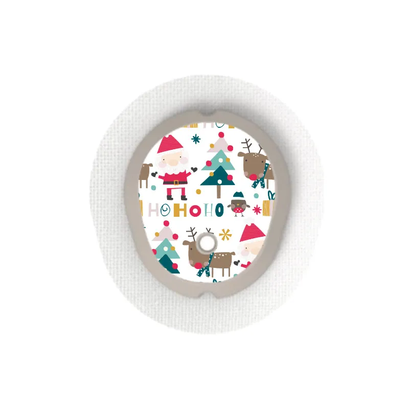 Dexcom G7/Dexcom One  Sensor Sticker (Santa's Helpers) 6 pack