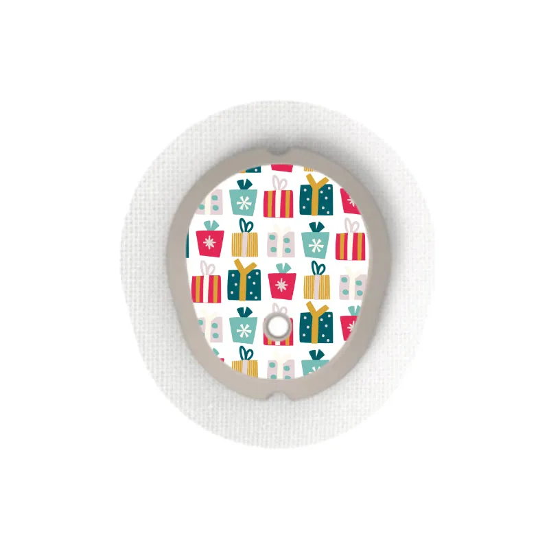 Dexcom G7/Dexcom One  Sensor Sticker (Santa's Helpers) 6 pack