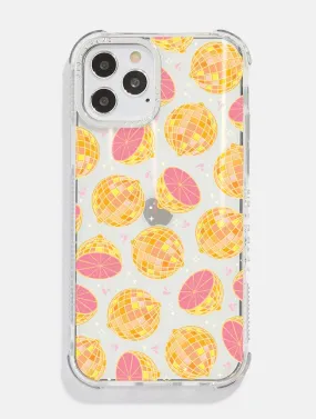 Disco Pink Grapefruit Shock iPhone Case