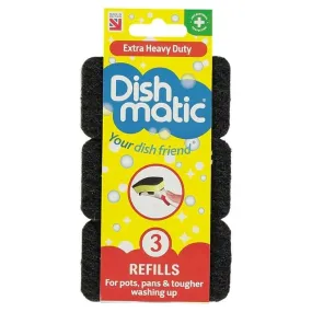 Dishmatic Extra Heavy Duty Refills -  3pk
