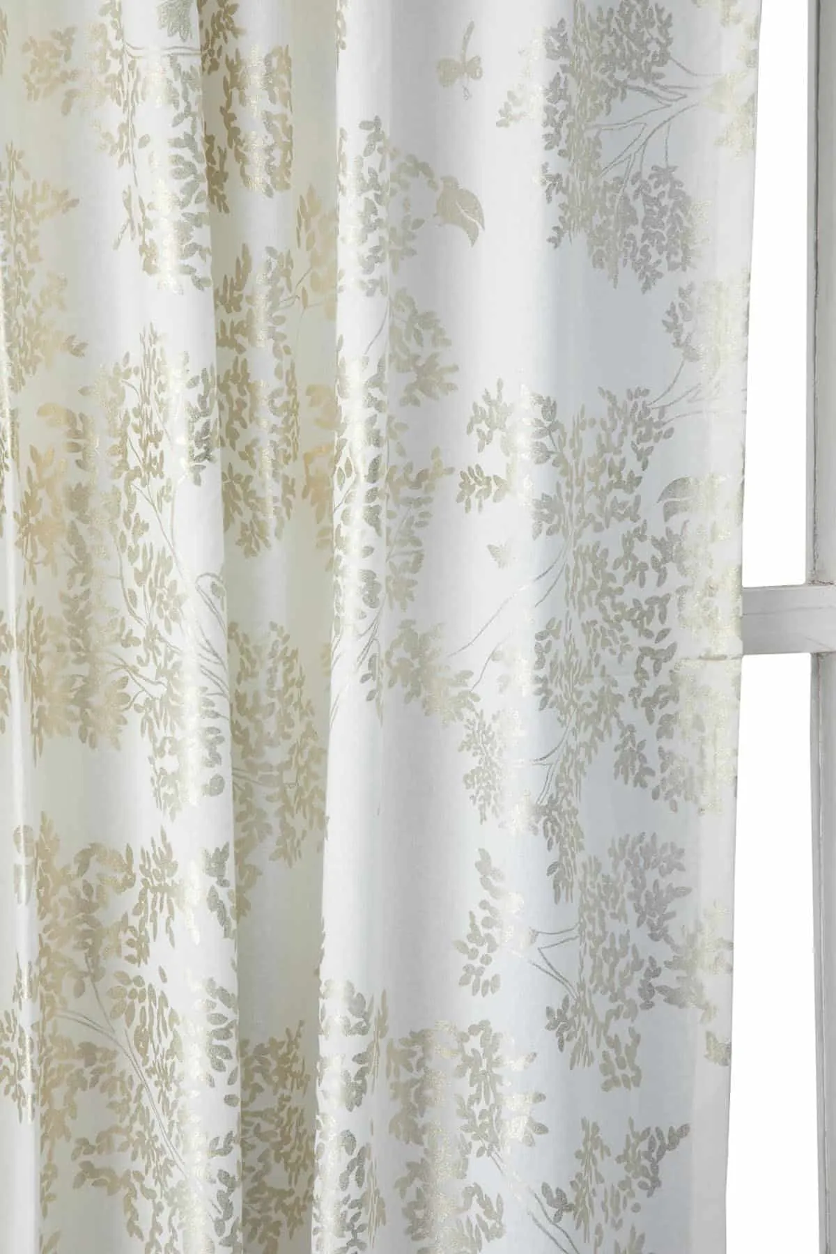 Divi Divi Window Blinds In Cotton Fabric (Gold)