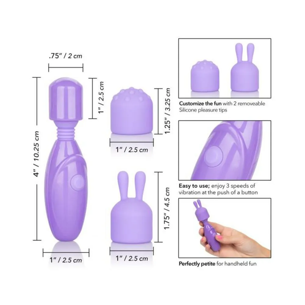 Dr. Laura Berman Olivia Rechargeable Mini  Massager With Attachments