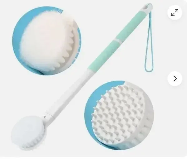 Dual-Headed Bath Brush