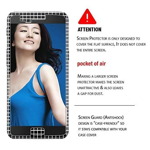ELV OnePlus 5 screen guard flat Screen Coverage Flexible HD Crystal Clear Screen protector for One Plus Five / 1 Plus 5 / 1 5 - Clear