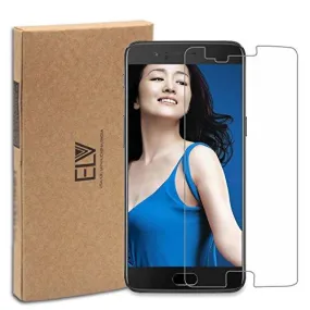 ELV OnePlus 5 screen guard flat Screen Coverage Flexible HD Crystal Clear Screen protector for One Plus Five / 1 Plus 5 / 1 5 - Clear