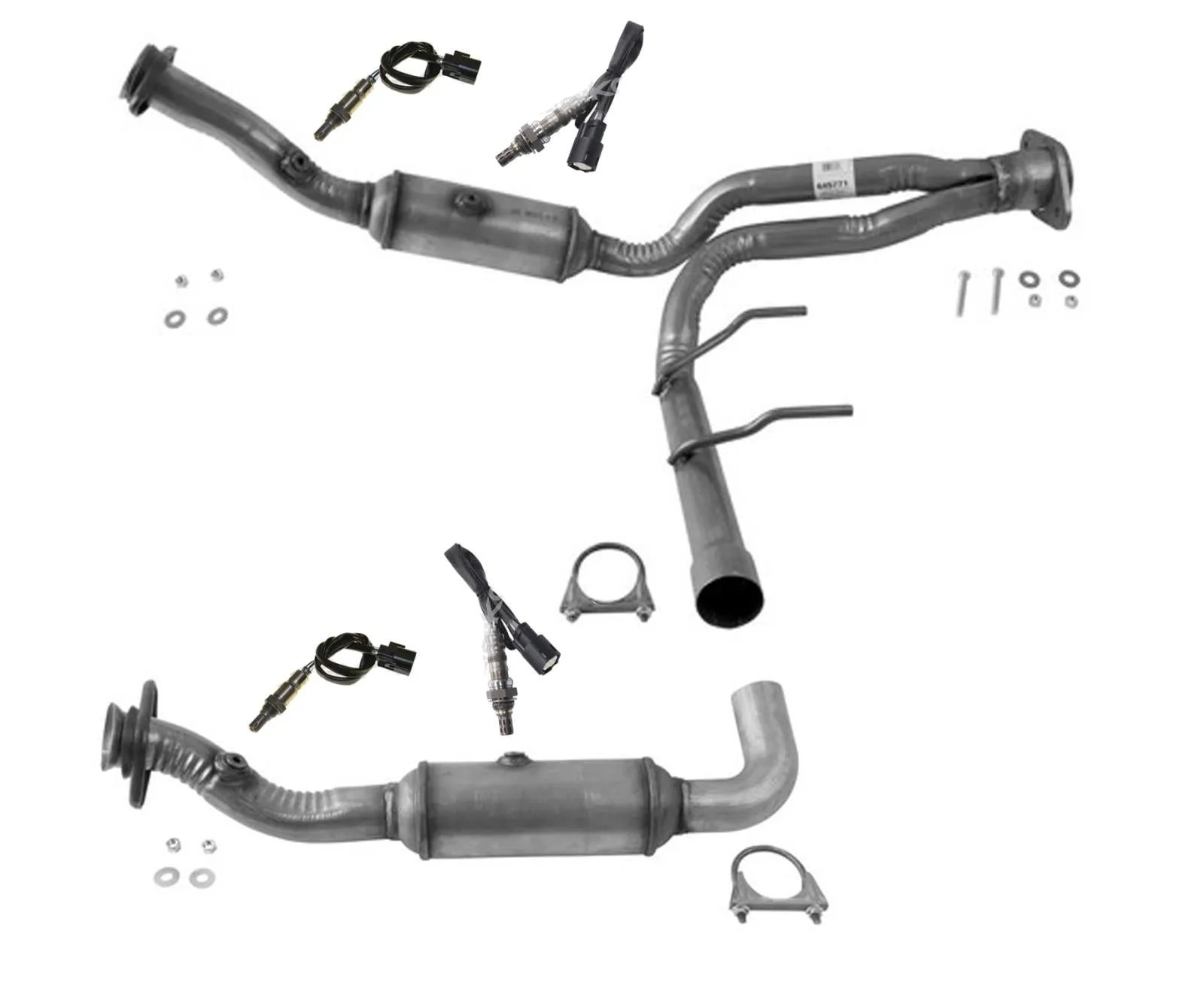 Engine Y Pipe w/ Catalytic Converter for 15-2017 Ford F150 Natural Aspirated 3.5