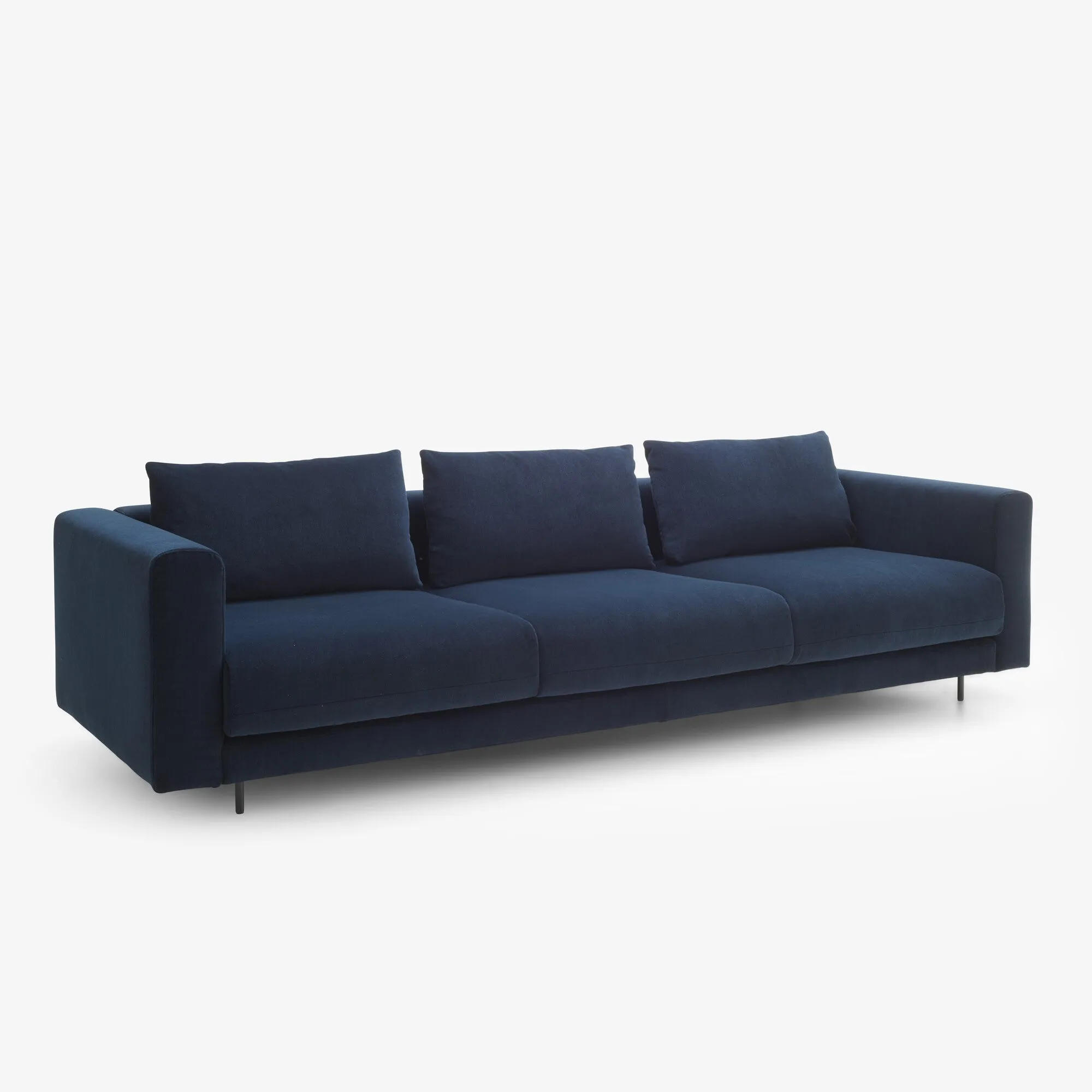 Enki Large Settee Complete Item - High Back Cushions Upholstery Sofa