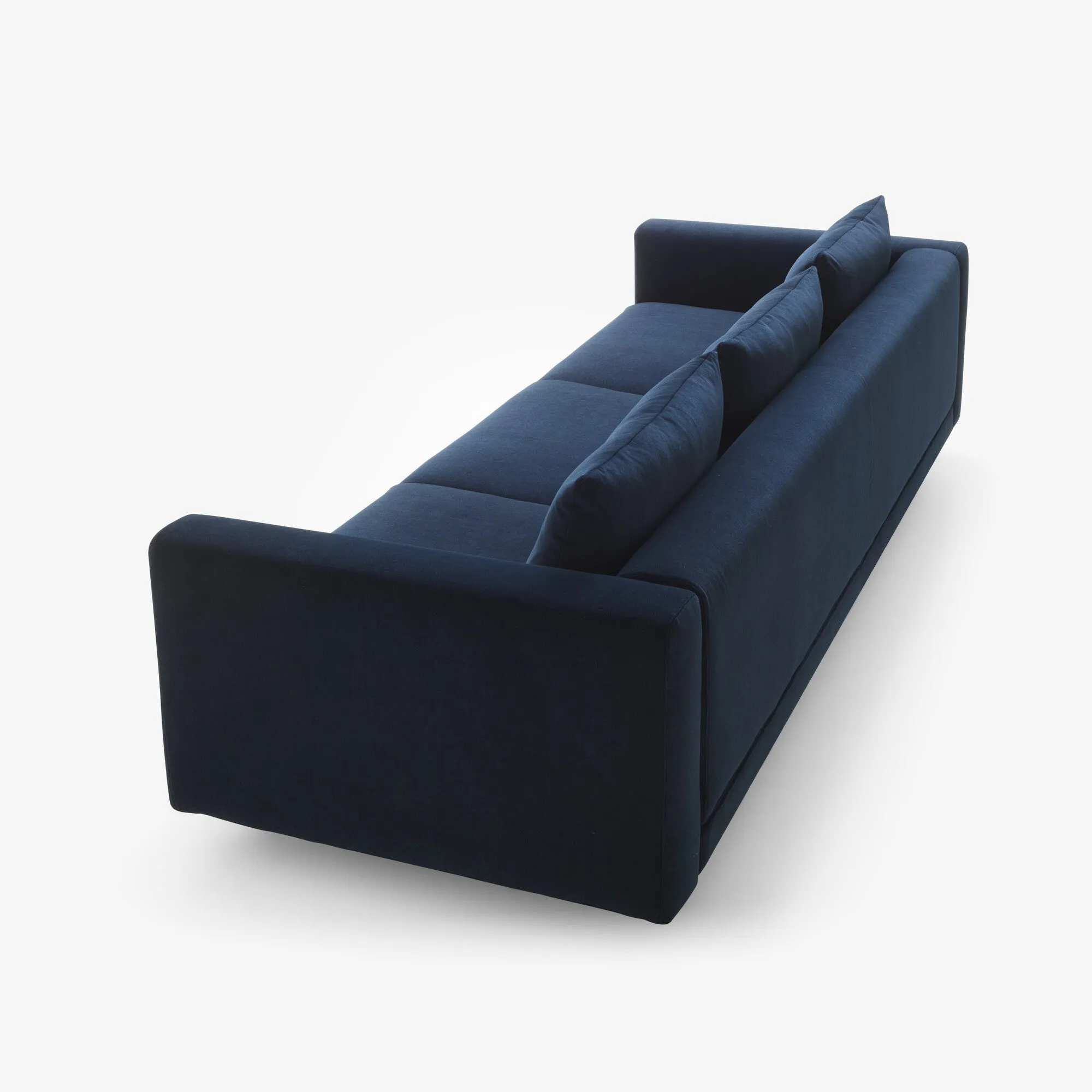 Enki Large Settee Complete Item - High Back Cushions Upholstery Sofa