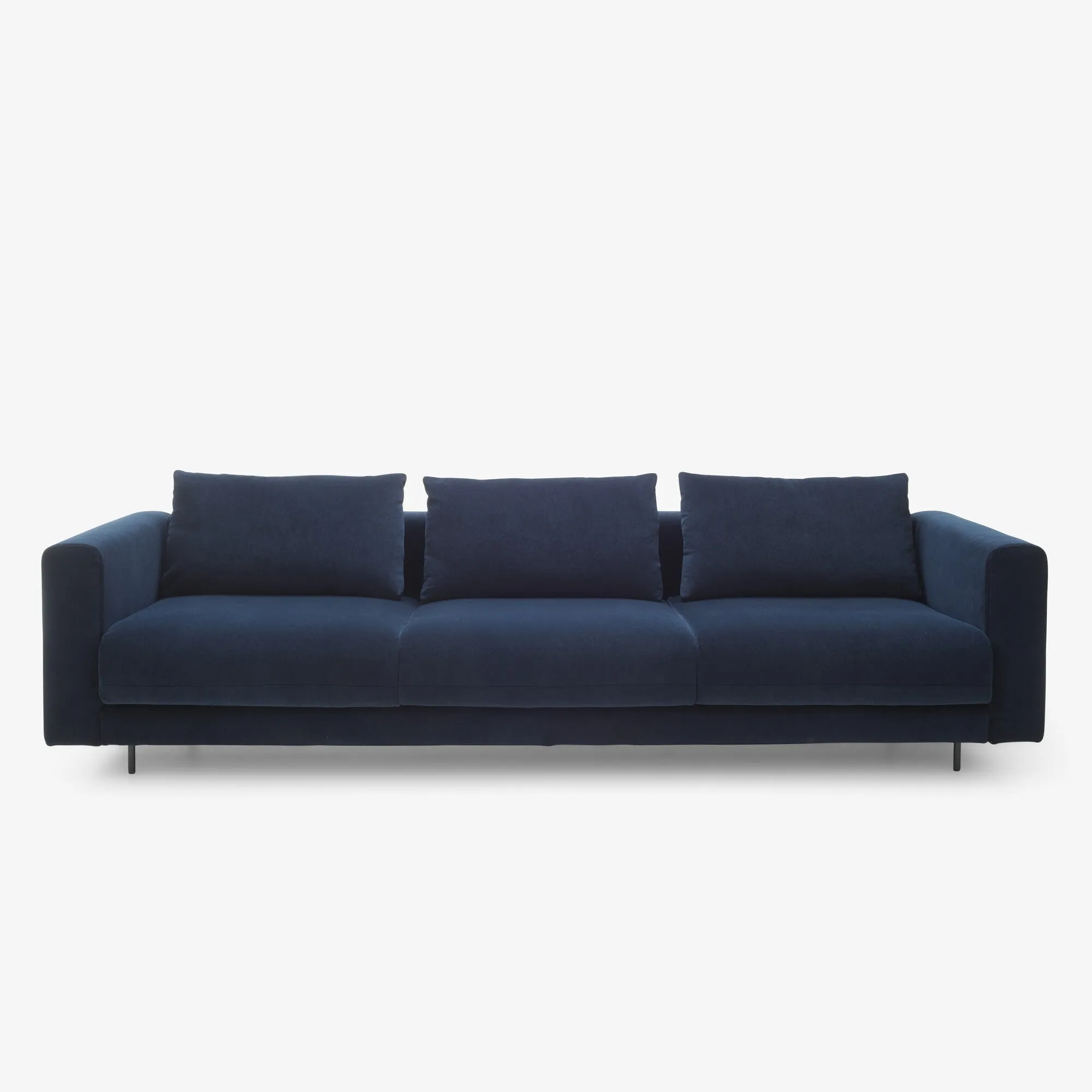 Enki Large Settee Complete Item - High Back Cushions Upholstery Sofa