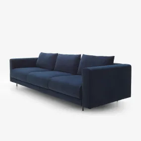 Enki Large Settee Complete Item - High Back Cushions Upholstery Sofa