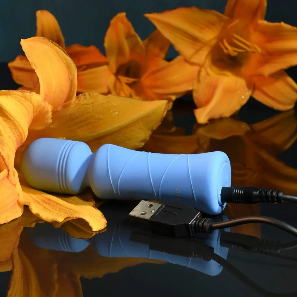 Evolved - Out Of The Blue Mini Wand Massager (Blue)