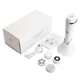 Facial Cleansing Brush with 4 Brush Heads
