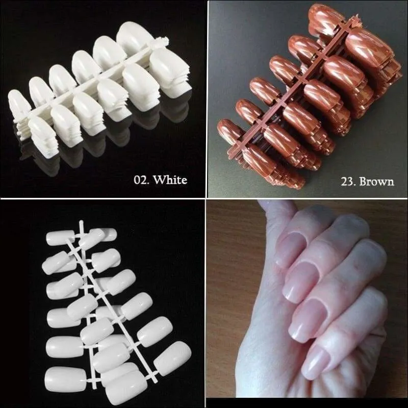 Fashion Full Cover Artificial False ABS Fake Nail Tips