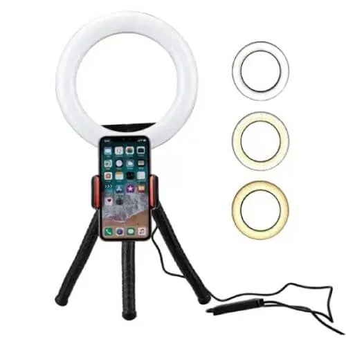 Fotopro Vlogging Ring Light Kit