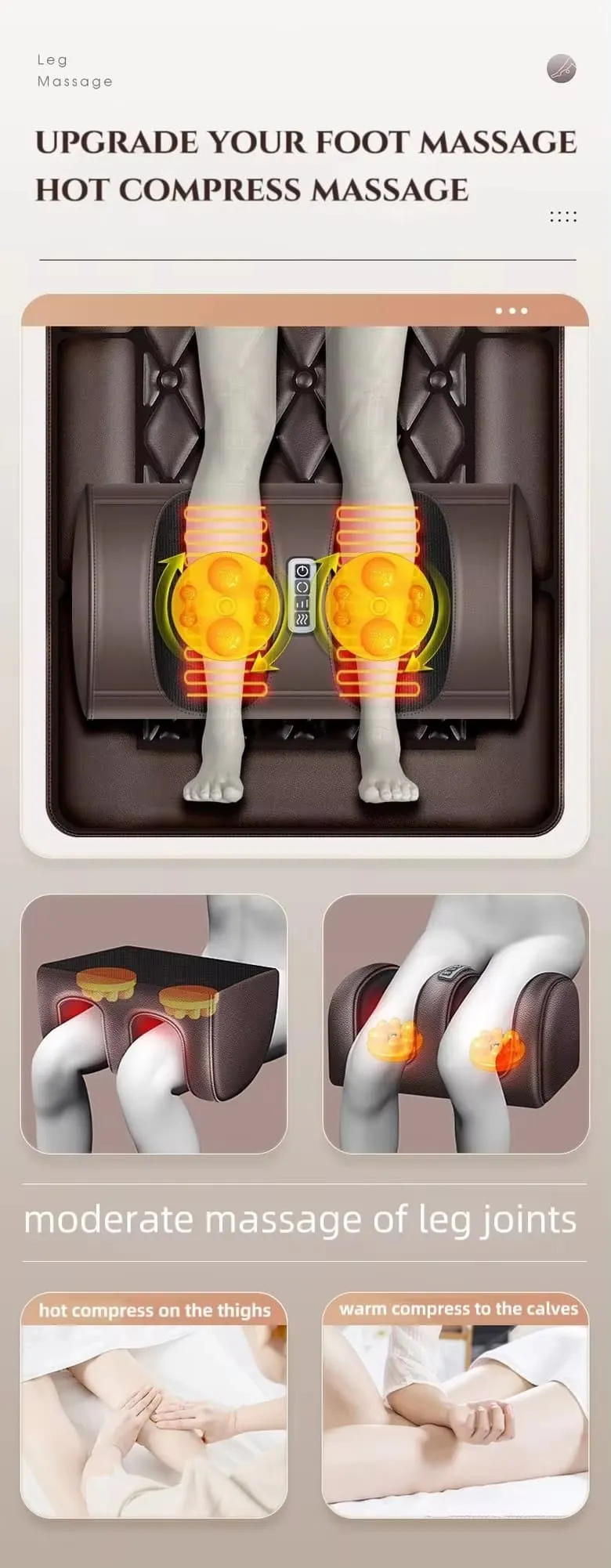 Full Body Massage Mattress with Infrared Light Therapy | Ortho Joint Relief