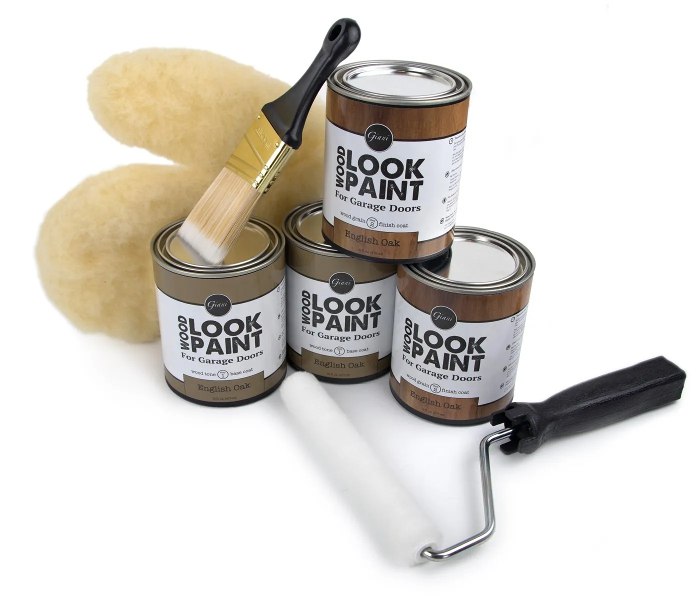 Giani English Oak Wood Look Kit for Garage Doors