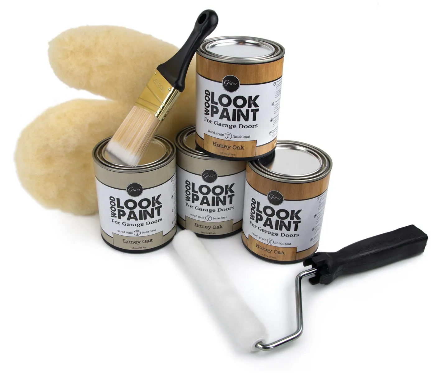 Giani Honey Oak Wood Look Kit for Garage Doors