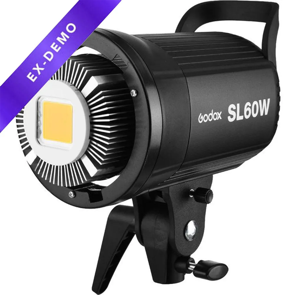 Godox SL-60W 60W LED Video Light - 5600K Continuous Lighting for Photography and Video (Demo Stock)