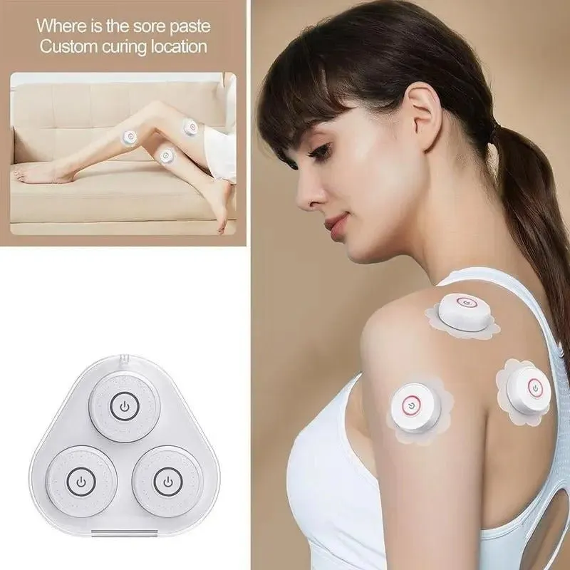Graphene Infrared Intelligent TENS Massager - Moxibustion Device Heating Acupoint Massage Pain Relief