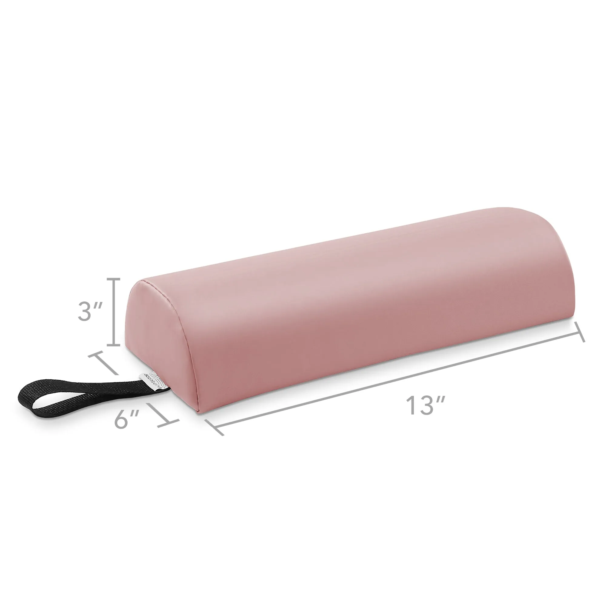 Half Round Neck Massage Table Bolster - 13 x 6 x 3 Inch