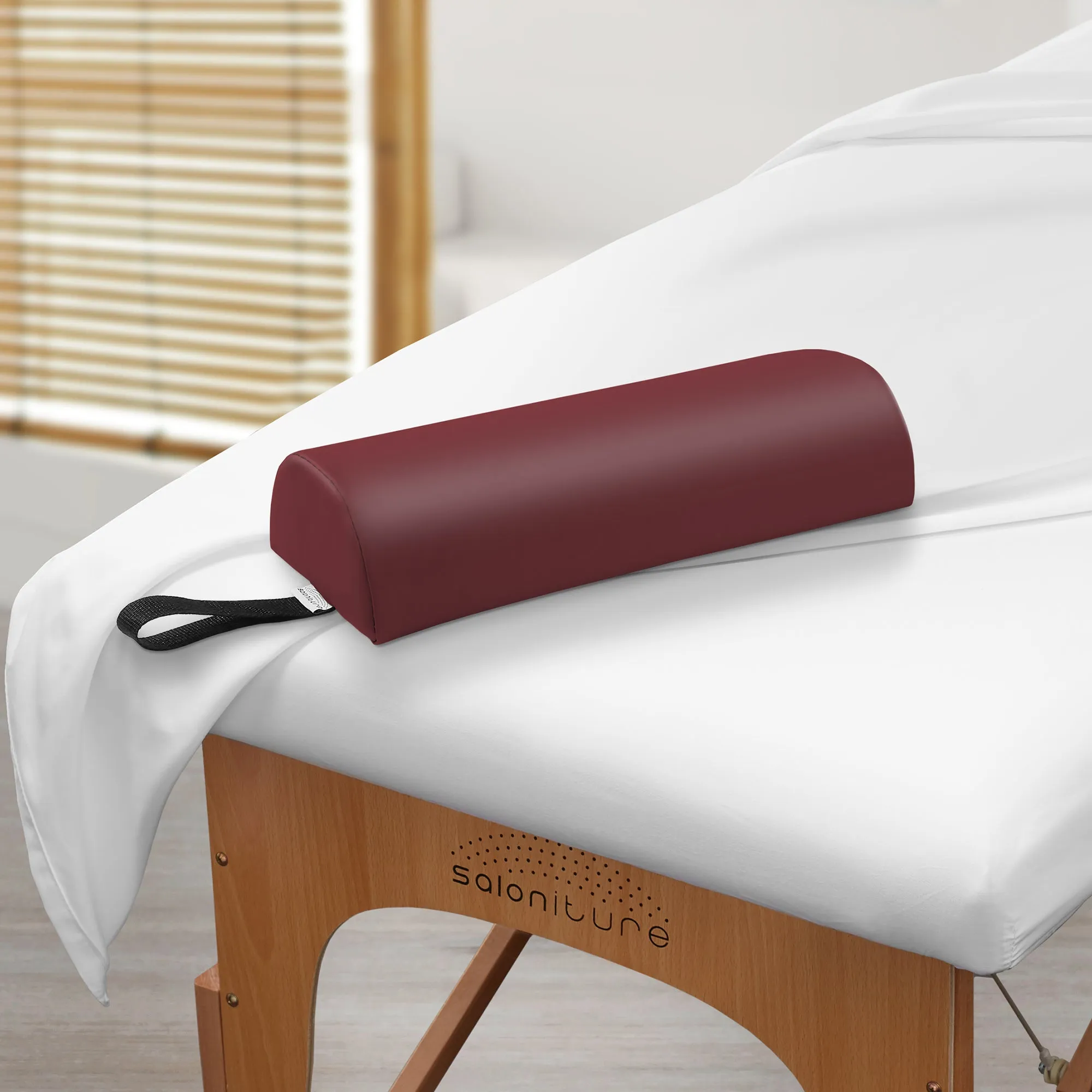 Half Round Neck Massage Table Bolster - 13 x 6 x 3 Inch