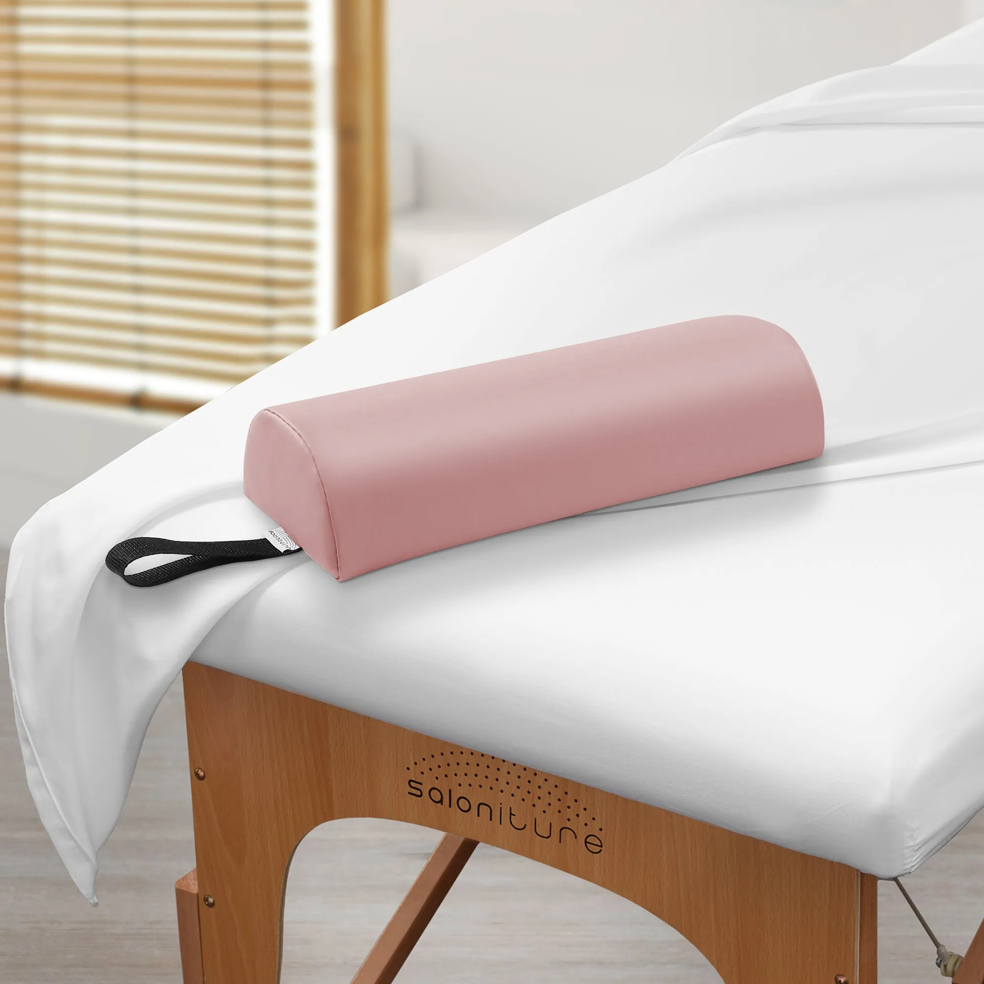 Half Round Neck Massage Table Bolster - 13 x 6 x 3 Inch