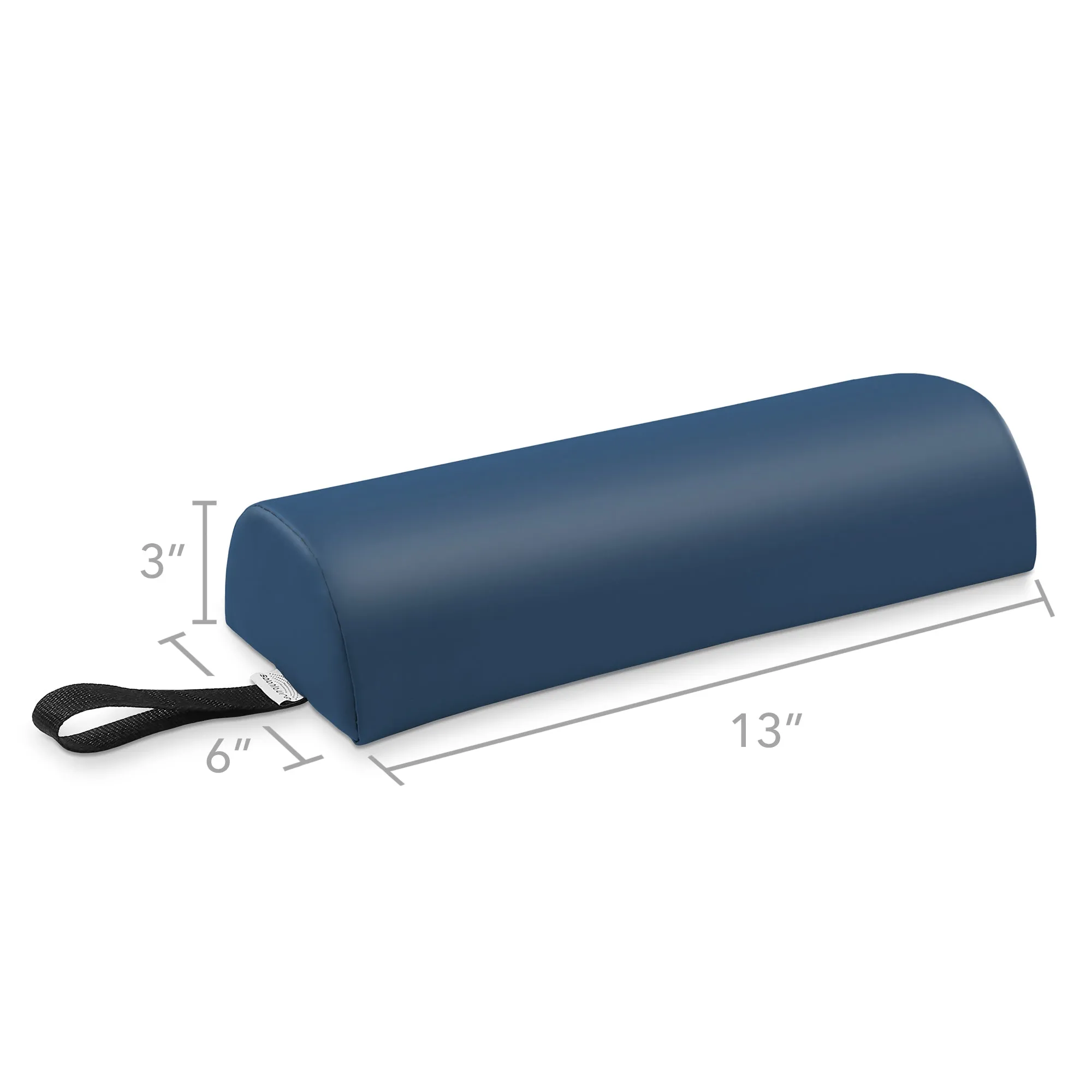 Half Round Neck Massage Table Bolster - 13 x 6 x 3 Inch