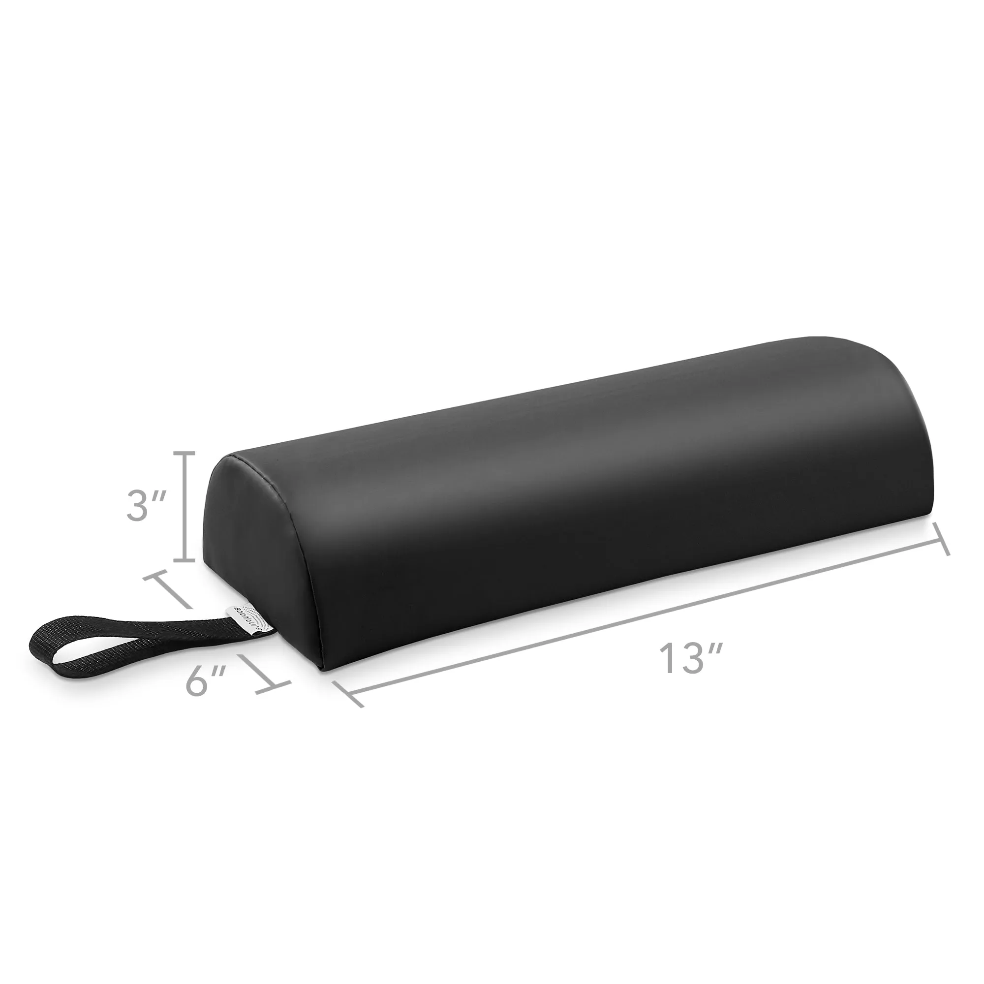 Half Round Neck Massage Table Bolster - 13 x 6 x 3 Inch