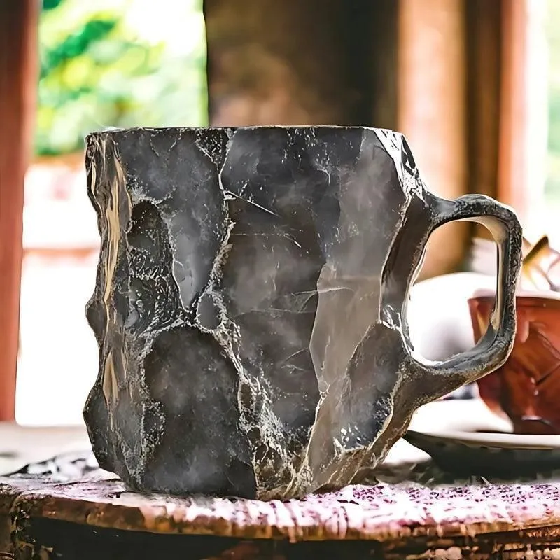 Handcrafted Mineral Crystal Mugs