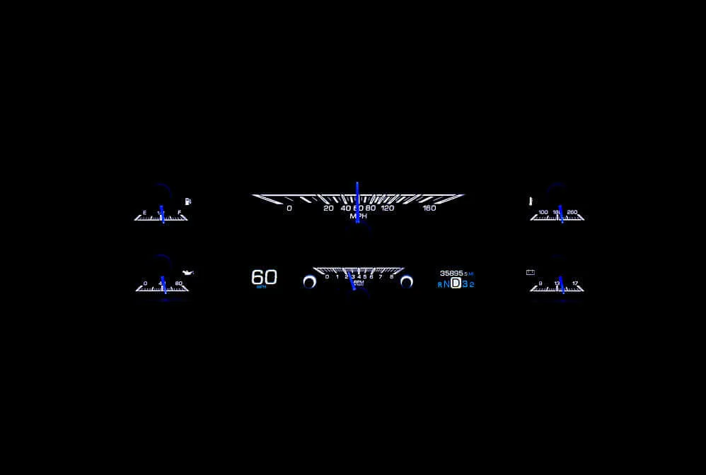 HDX Instrument Gauge System | Ford Pickup (1967-72)