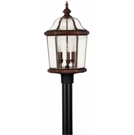 Hinkley 2451 Augusta 3-lt 23" Tall LED Outdoor Post Light