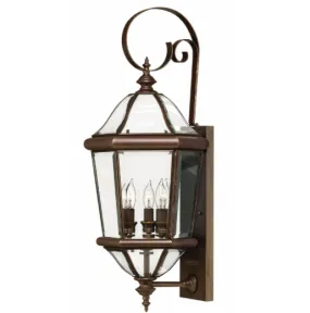 Hinkley 2454 Augusta 3-lt 27" Tall LED Outdoor Wall Light
