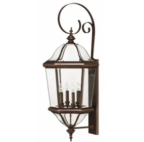 Hinkley 2456 Augusta 4-lt 39" Tall LED Outdoor Wall Light