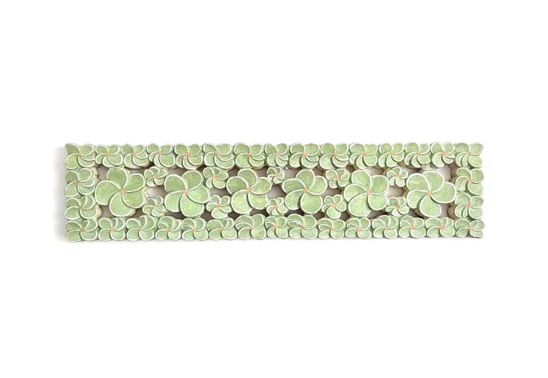Home Decor: Wall Hanging.
Hand Carved Wooden panel with floral motifs.