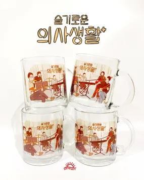 HOSPITAL PLAYLIST GLASS MUG - BAND PRATICE